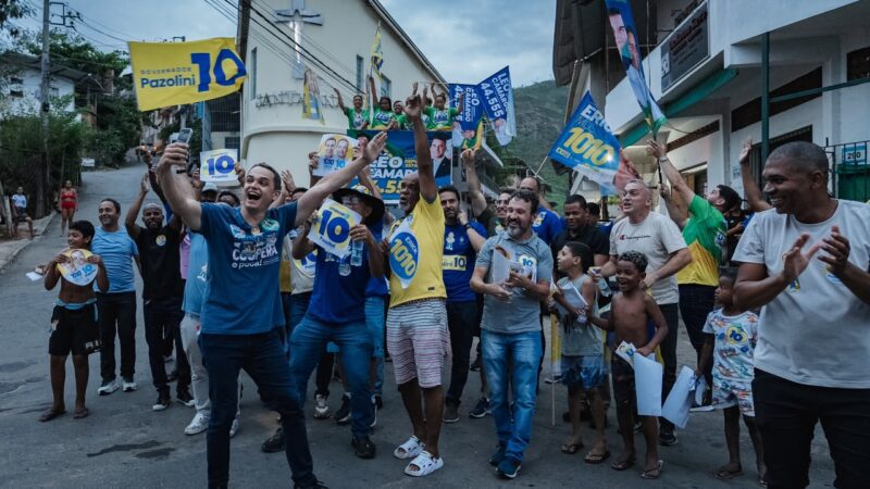 Pazolini visita bairros de Cachoeiro e é recebido com apoio da população