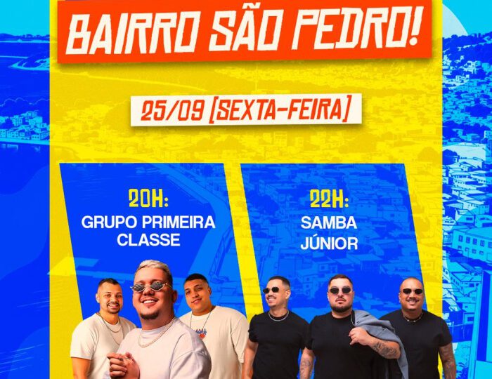 São Pedro completa 49 anos com dois dias de música e festa em Vitória