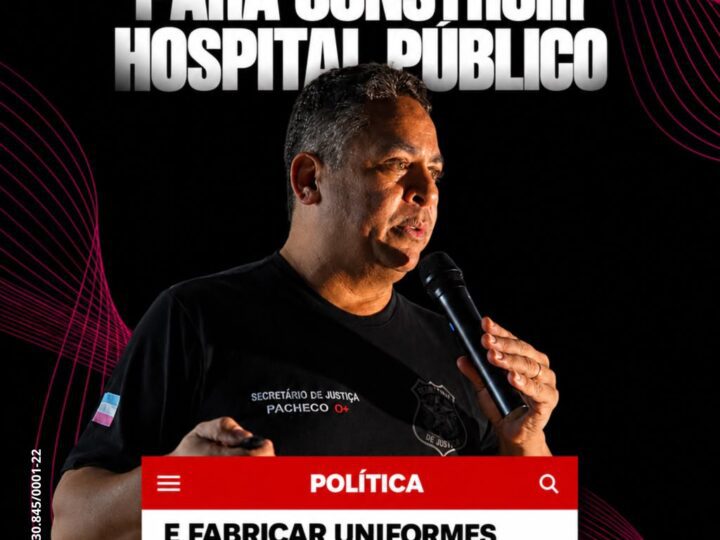 Antes da candidatura, ele colocou presos na construção de hospital público e na produção de uniformes escolares