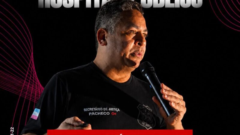 Antes da candidatura, ele colocou presos na construção de hospital público e na produção de uniformes escolares