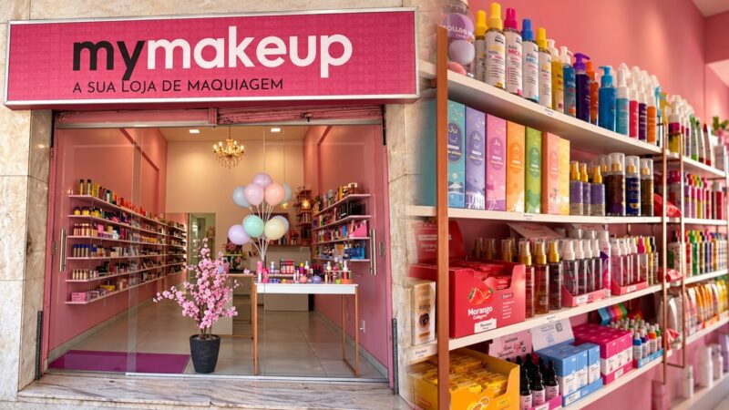Mymakeup conquista espaço em Vitória com variedade de maquiagens, perfumes e produtos de beleza em loja física e on-line
