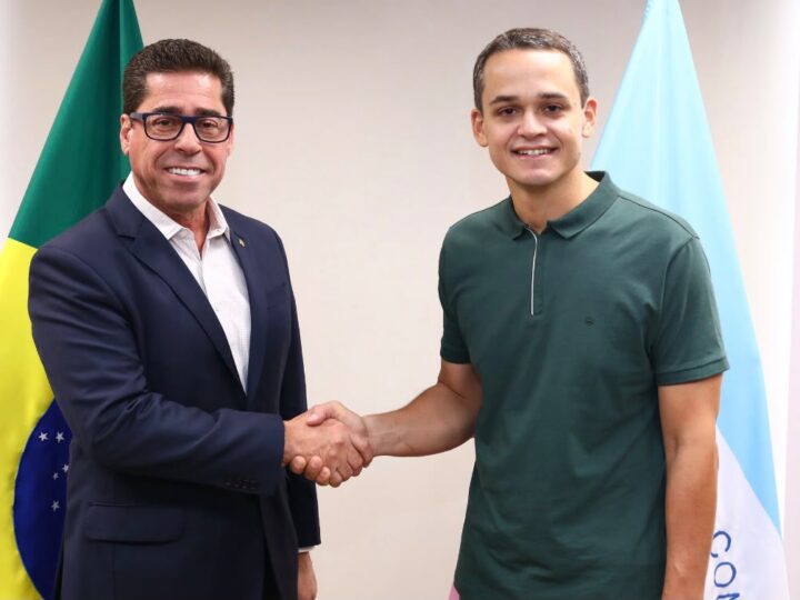 Pazolini reforça diálogo institucional em reunião com presidente da Assembleia Legislativa