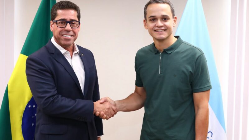 Pazolini reforça diálogo institucional em reunião com presidente da Assembleia Legislativa