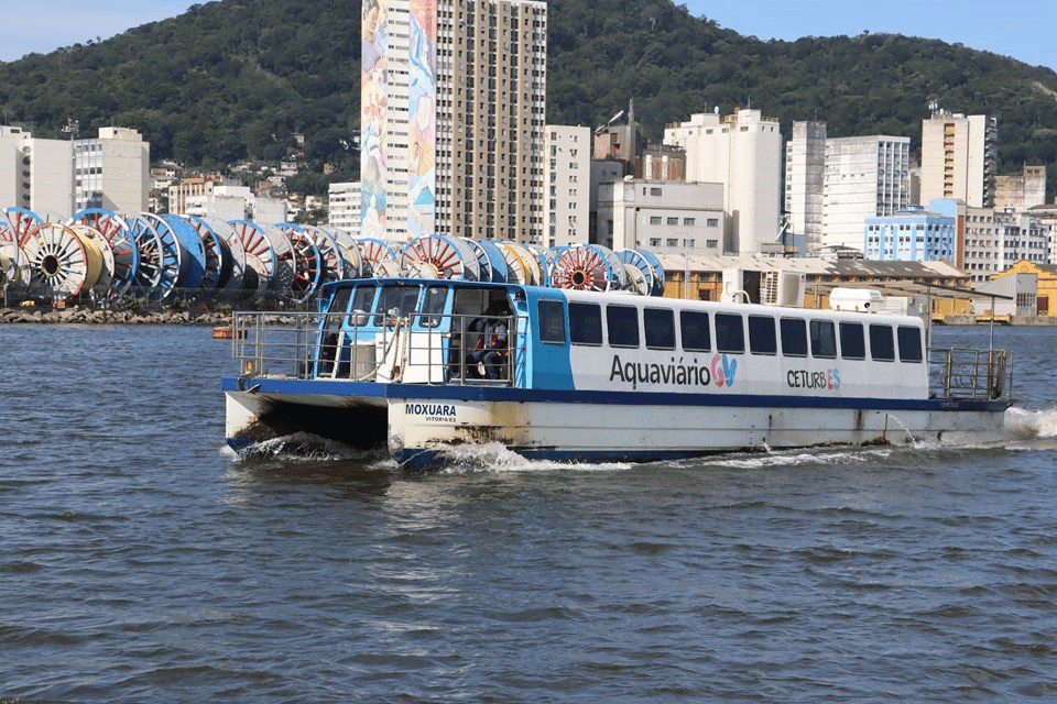 Aquaviário terá pausa temporária neste sábado na Grande Vitória