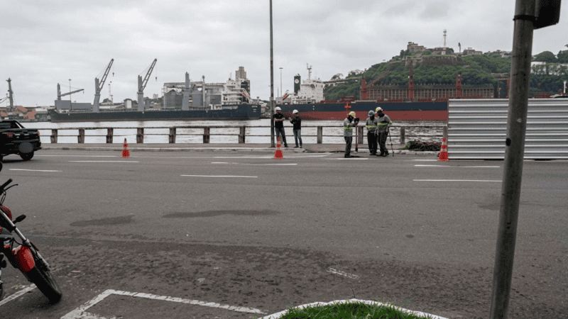 Ciclovia provisória na Beira-Mar começa neste sábado durante obras