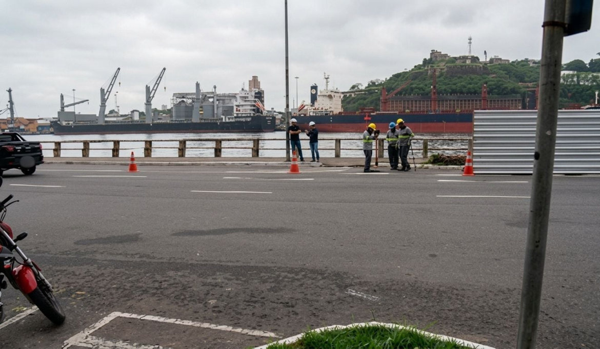 Ciclovia provisória na Beira-Mar começa neste sábado durante obras