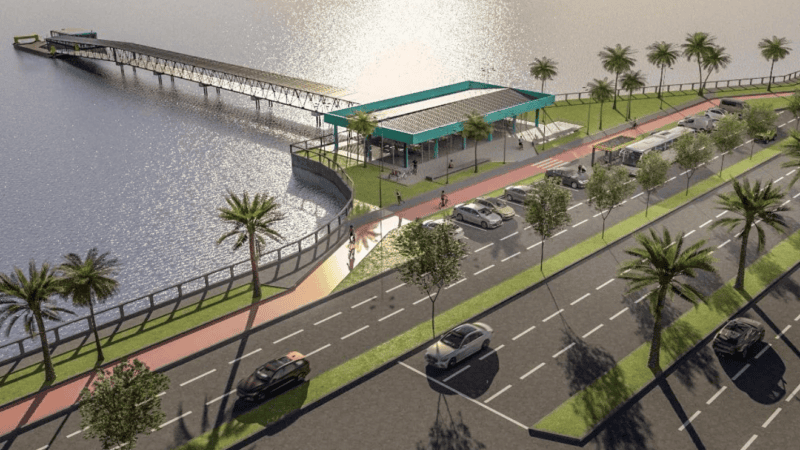 Estação Dom Bosco do Aquaviário aguarda liberação para obras