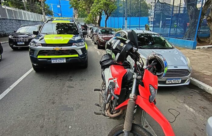 Guarda de Vitória recupera moto furtada em menos de 24 horas após monitoramento por câmeras