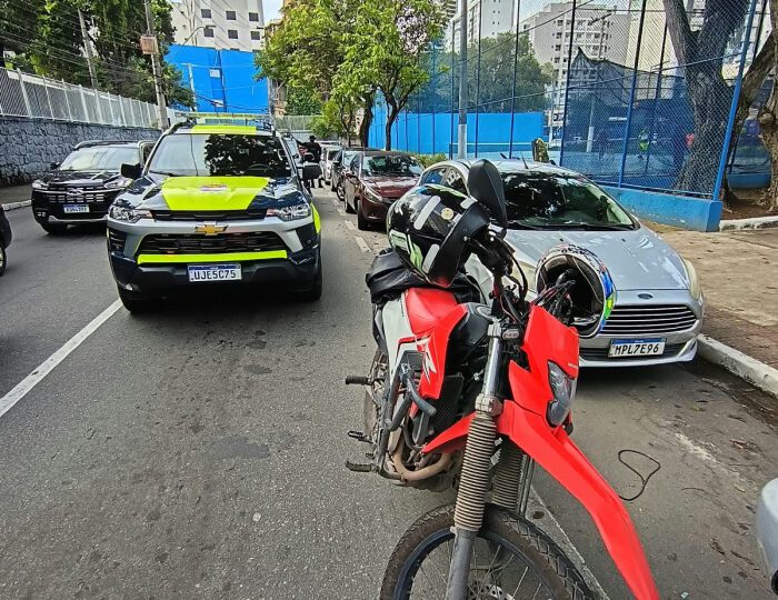 Guarda de Vitória recupera moto furtada em menos de 24 horas após monitoramento por câmeras