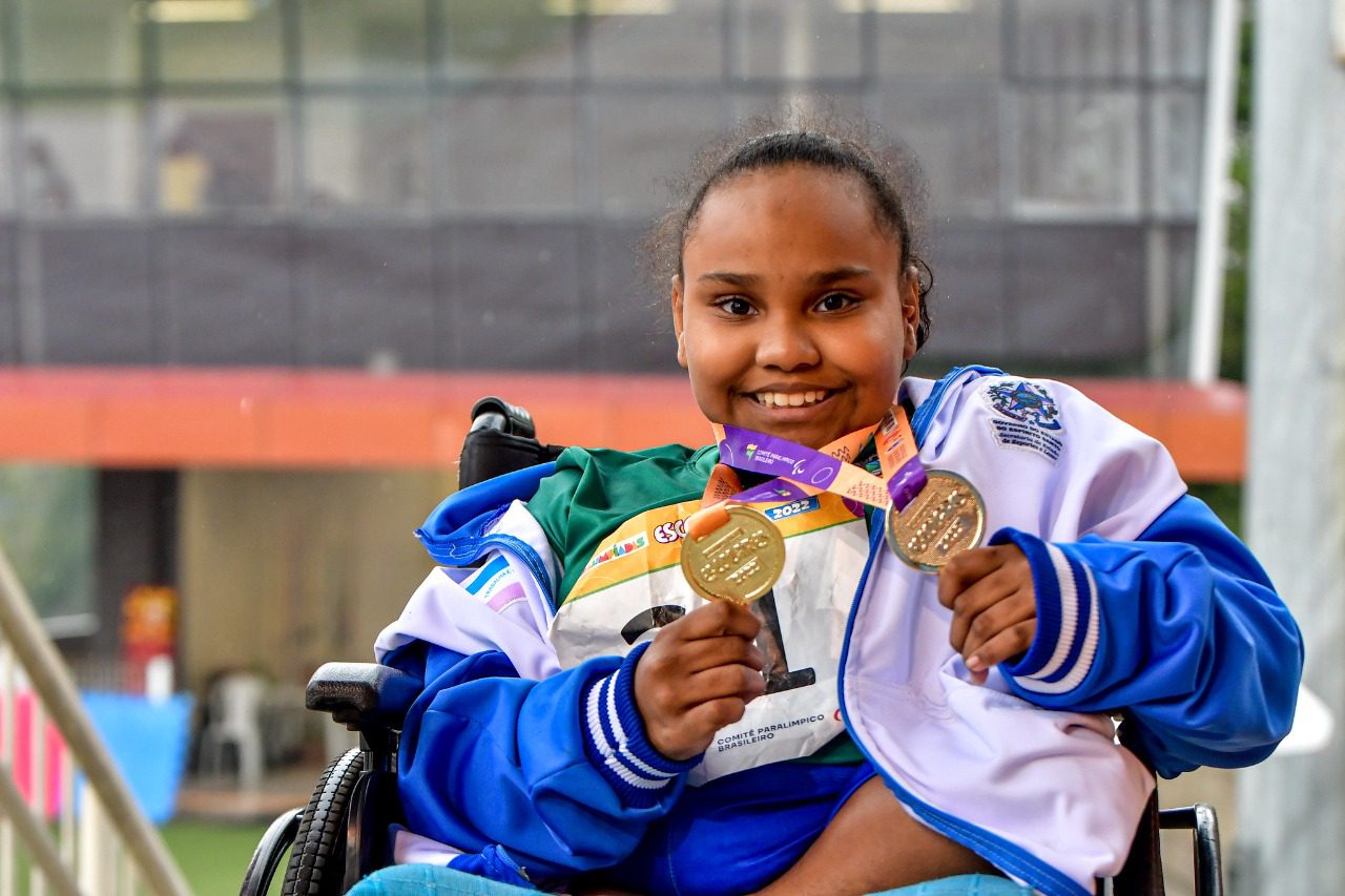 Em Paralimpíadas Escolares, em São Paulo, Delegação de Cariacica conquista 23 medalhas