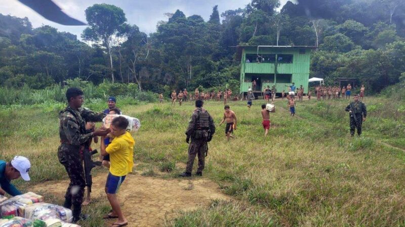 Governo prepara hospital de campanha para atender índios yanomami