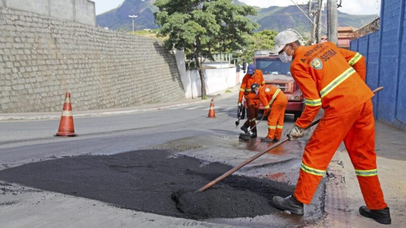 Serra divulga o cronograma de serviços da semana