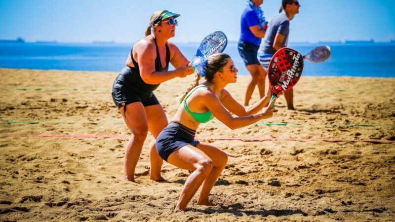 Final de semana haverá disputa do Estadual de beach tennis em Camburi