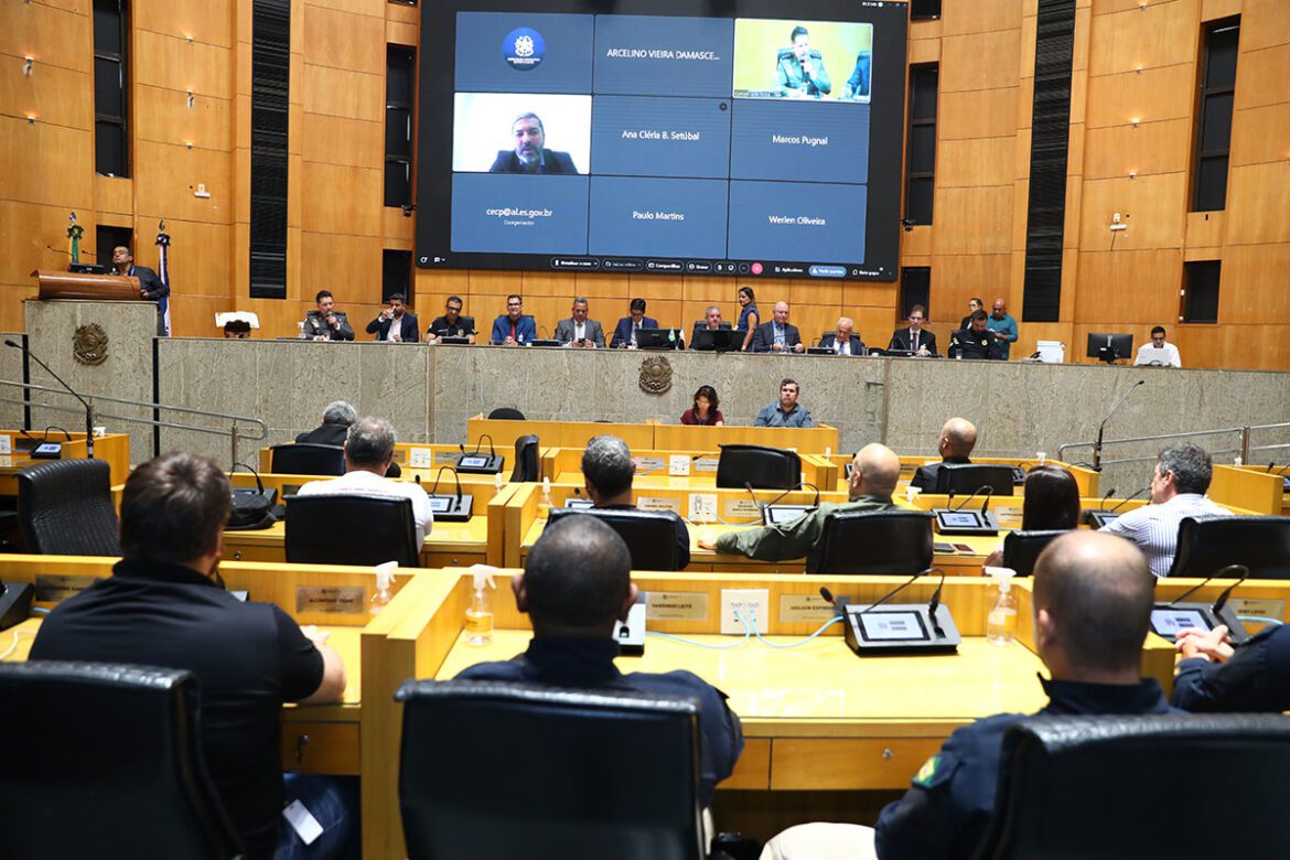 Comissão de Segurança da Assembleia Legislativa discute formas de combater o crime organizado