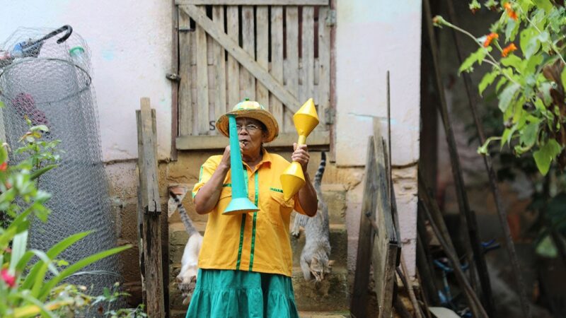 Mestres mantêm a tradição centenária em Roda D’Água com seu Carnaval de Congo de Máscaras