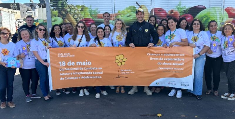 Ações na Ceasa e no Terminal de Campo Grande marcam o Dia Nacional de Combate ao Abuso e à Exploração Sexual contra Crianças e Adolescentes