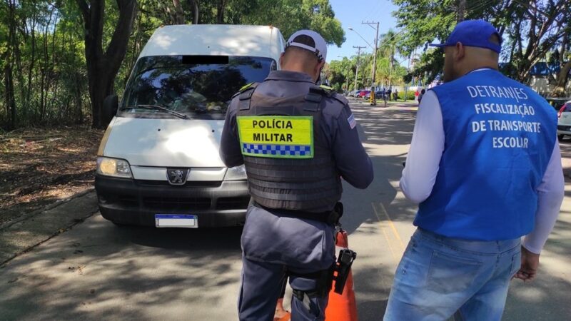 ‘Força pela Vida’ combate transporte escolar irregular na Serra