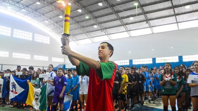 Baixo Guandu recebeu cerimônia de abertura do Regional VIII dos Jogos Escolares