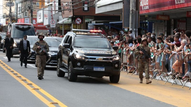 Alterações no trajeto dos ônibus na Avenida Expedito Garcia durante o desfile cívico-militar em comemoração aos 133 anos de Cariacica