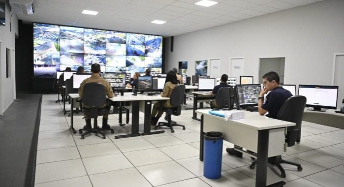 Guarda de Vitória Reforça segurança com painel de videomonitoramento e equipamentos novos
