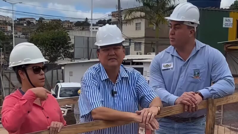 Prefeito Euclério Sampaio Acompanha Construção do Primeiro Mercado Municipal em Cariacica