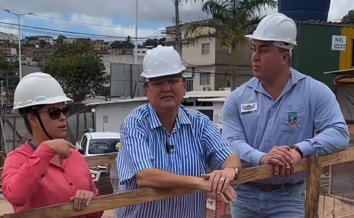 Prefeito Euclério Sampaio Acompanha Construção do Primeiro Mercado Municipal em Cariacica