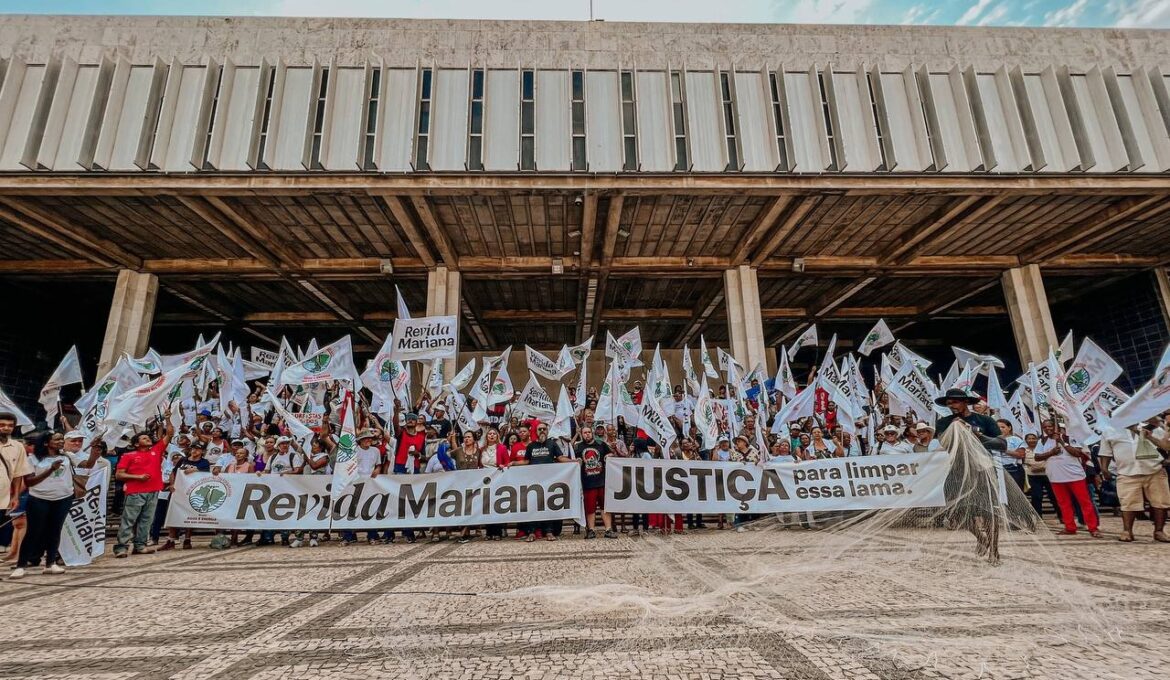 Atos públicos em Belo Horizonte denunciam impactos das barragens e exigem justiça para vítimas de Minas Gerais e Espírito Santo