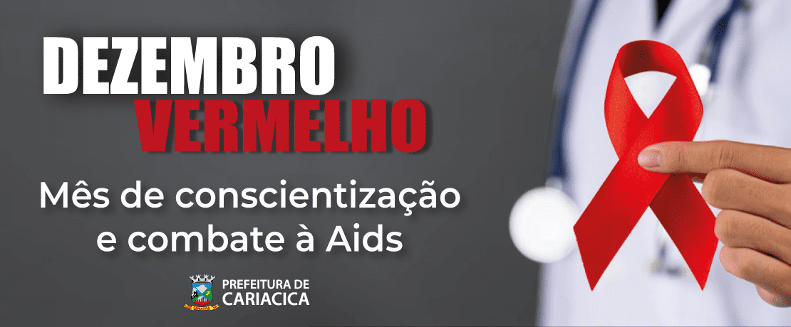 Cariacica se Engaja no Dezembro Vermelho com Ações no Dia Mundial de Luta contra a Aids