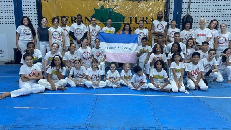 Sesport recebe primeiro curso aberto de capoeira