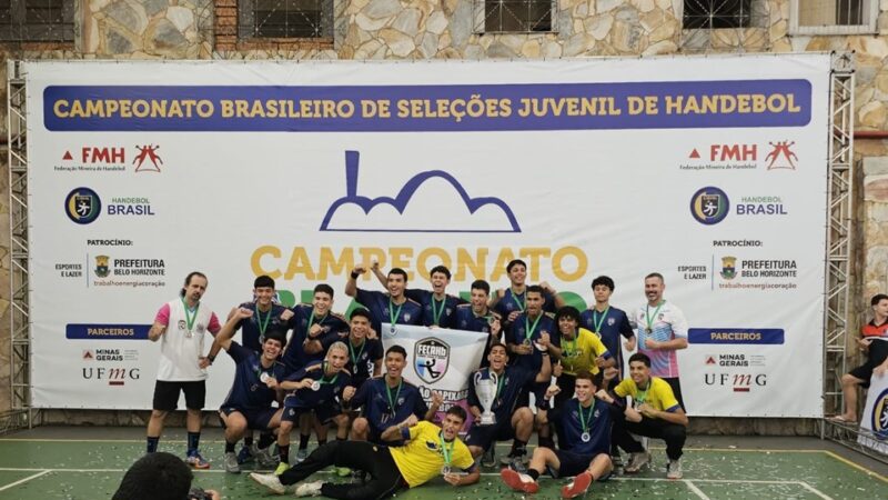 Equipe do Espírito Santo conquista segundo lugar no Campeonato Brasileiro de Handebol Masculino