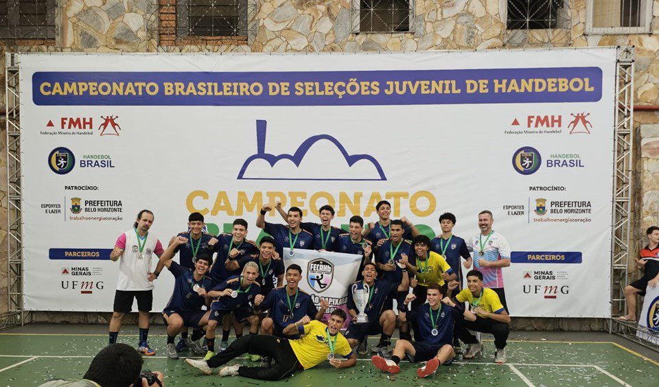 Equipe do Espírito Santo conquista segundo lugar no Campeonato Brasileiro de Handebol Masculino