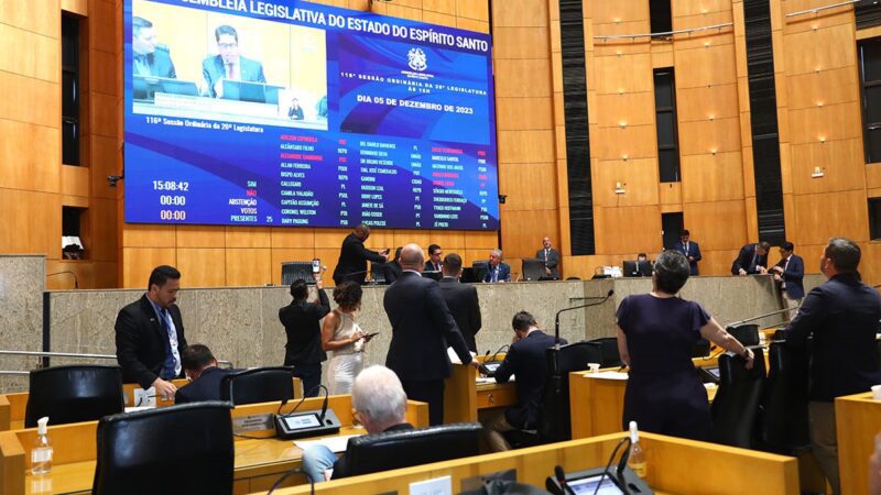 Orçamento Estadual de R$24,9 Bilhões para 2024 é Aprovado pela Assembleia Legislativa