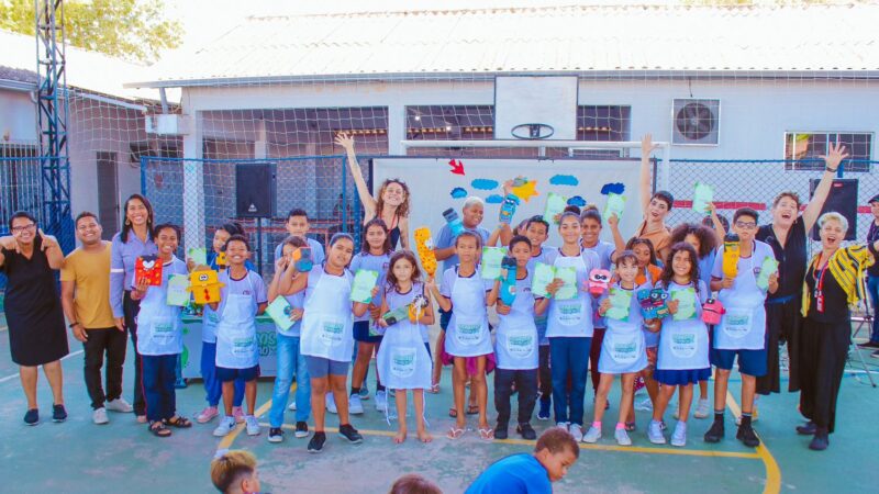 Oficinas de teatro de bonecos abordaram temas sobre sustentabilidade em Aracruz (ES)