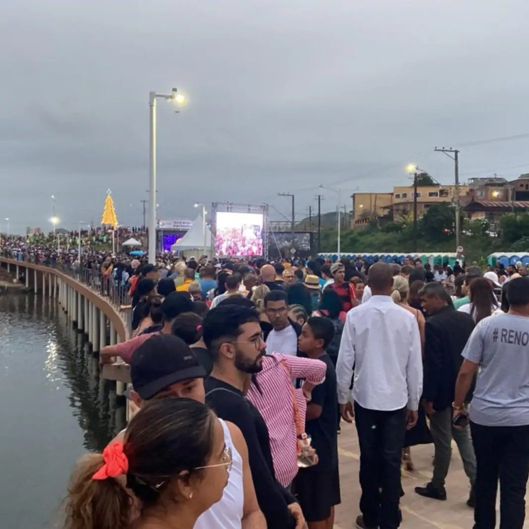 Cariacica celebra a inauguração da Nova Orla com uma festa memorável após mais de duas décadas de espera