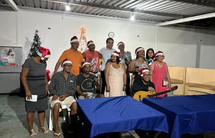 Acolhidos do Abrigo 1 ganham jantar especial de Natal