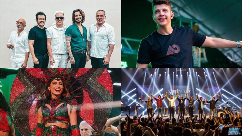 Jota Quest, Nadson o Ferinha, Ensaios da Anitta e Roupa Nova. Veja os próximos shows para curtir