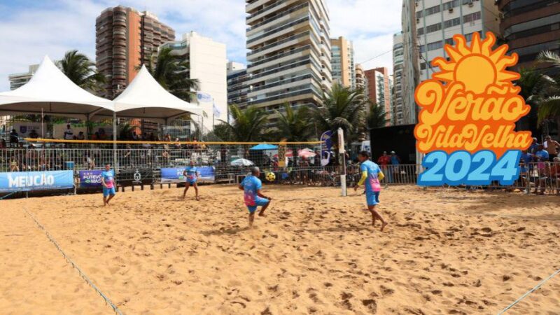 Craques do futevôlei nacional se apresentam na Arena de Verão Vila Velha