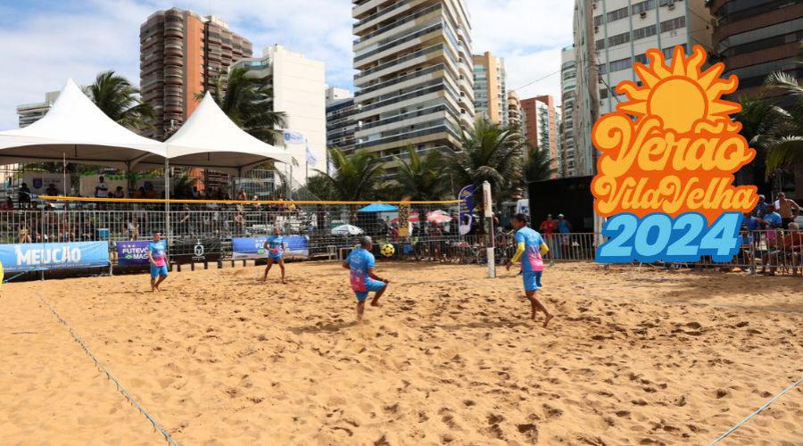 Craques do futevôlei nacional se apresentam na Arena de Verão Vila Velha