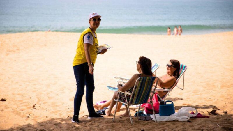 ​Praias vão receber ações de conscientização sobre o trabalho infantil