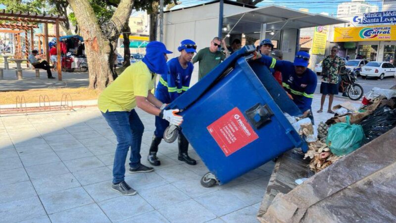 ​Greve de garis: Prefeitura de Vila Velha monta força-tarefa para recolher lixo na cidade