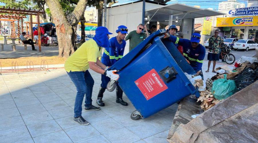 ​Greve de garis: Prefeitura de Vila Velha monta força-tarefa para recolher lixo na cidade