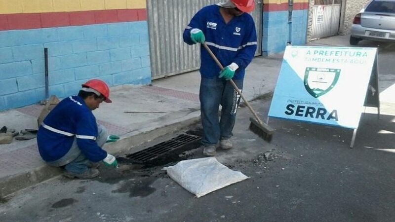 Confira o cronograma de serviços nos bairros da Serra para esta semana