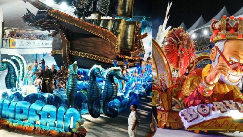 Celebrando o Carnaval: Histórias Vibrantes de Duas Famílias Apaixonadas