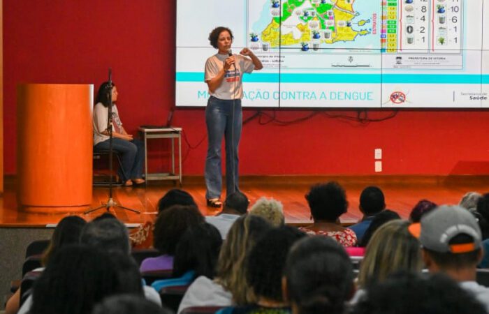 Evento de Mobilização contra dengue lota auditório da Prefeitura de Vitória