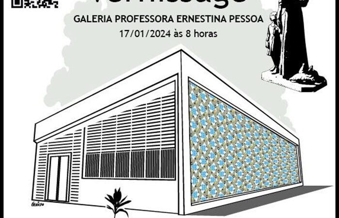 Galeria Professora Ernestina Pessoa: vernisage ocorre nesta quinta (17)