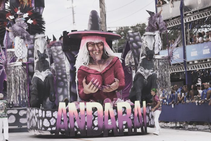 Carnaval 2024: Andaraí entra na avenida referenciando as histórias da infância