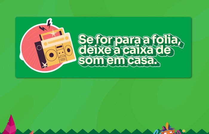 Folia: PMV vai atuar na fiscalização sonora e no descarte irregular de resíduos