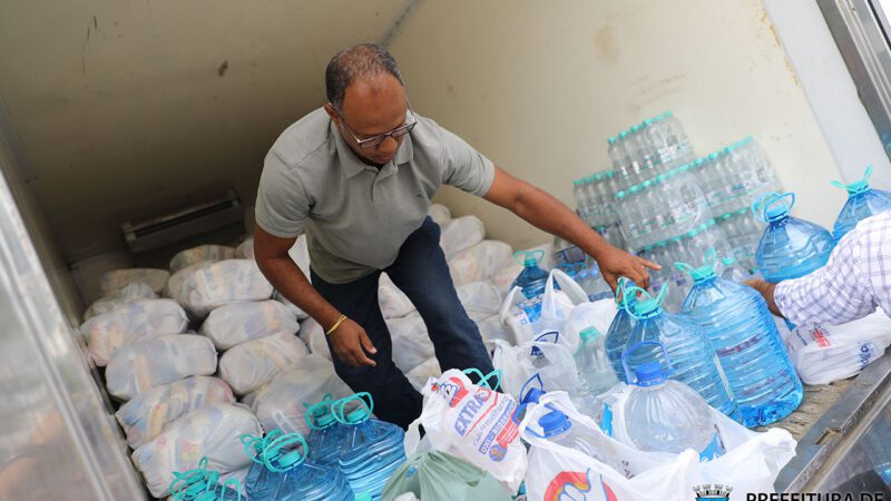Cariacica envia doações para as vítimas das chuvas em Alegre