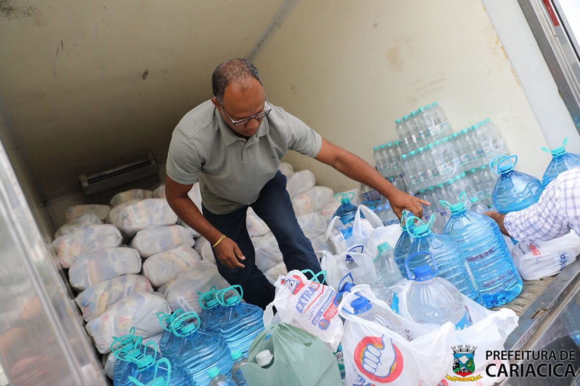 Cariacica envia doações para as vítimas das chuvas em Alegre