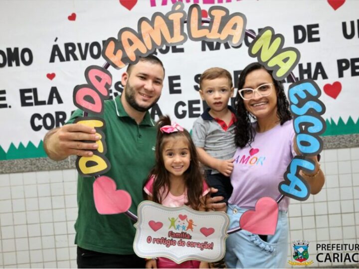 Dia da Família na Escola: atividades divertidas marcam a data no CMEI Tereza Tironi Martins, em Dom Bosco
